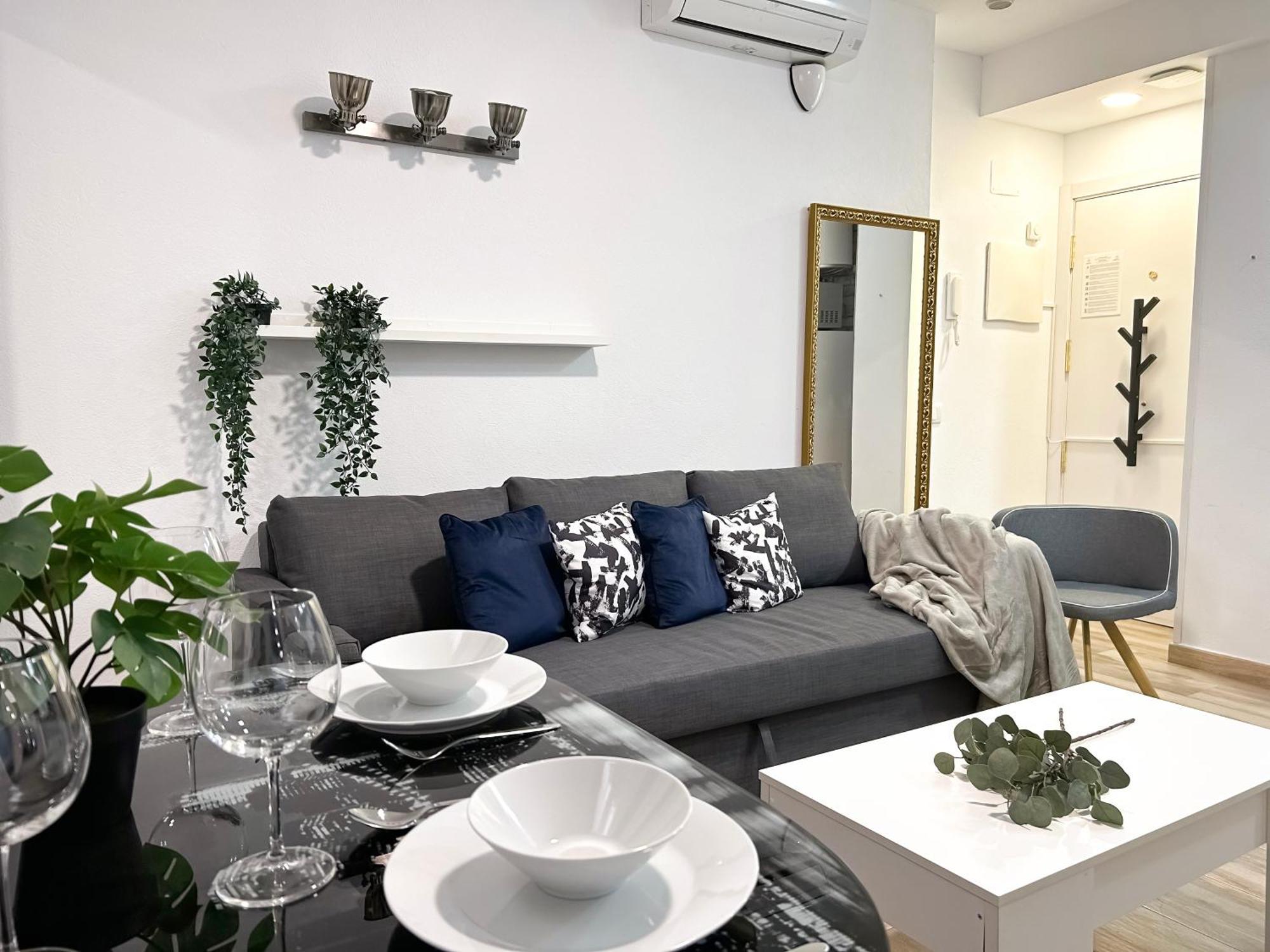 Ferienwohnung Charming Rio Manzanares Madrid Exterior foto